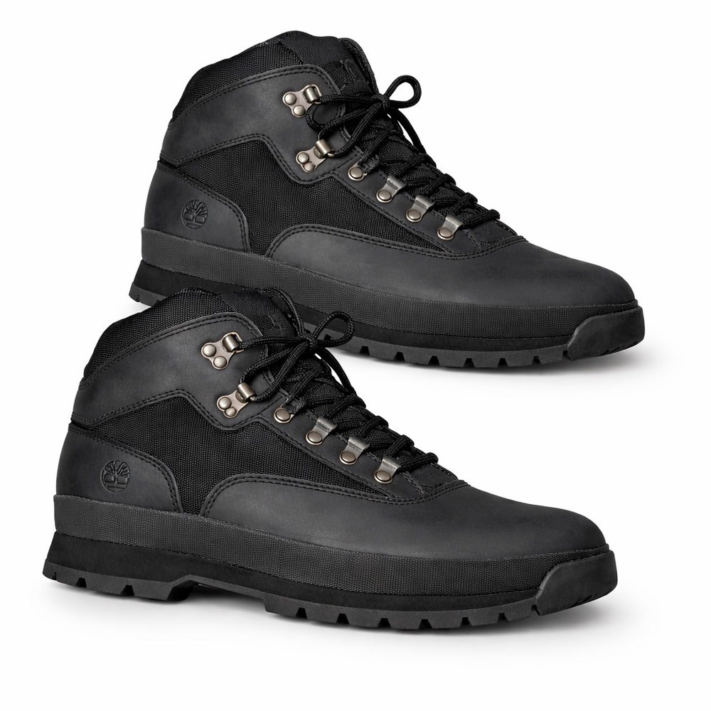 Timberland Black Hiking Boots – Men’s 8 / Women’s 9.5 – Rugged Luxe Trail Style